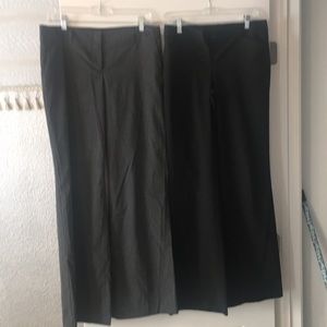 Black and Grey Slacks